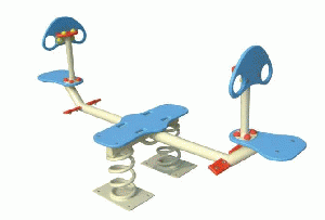 2-seats Animal Seesaw